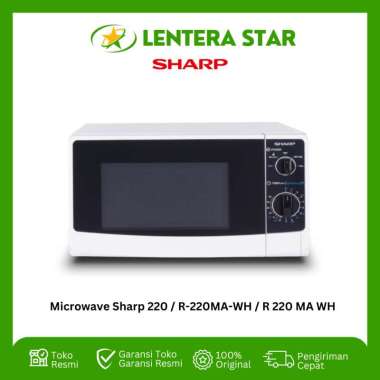 Microwave Sharp 20 Liter 220 / R-220MA-WH / R 220 MA WH