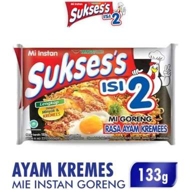 Mie Sukses Isi 2 Goreng Ayam Geprek