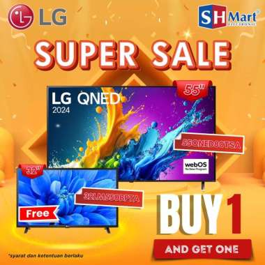 SMART TV LG 55 INCH 55QNED80TSA 4K UHD QNED QUANTUM NANOCELL 55QNED80 NEW 2024