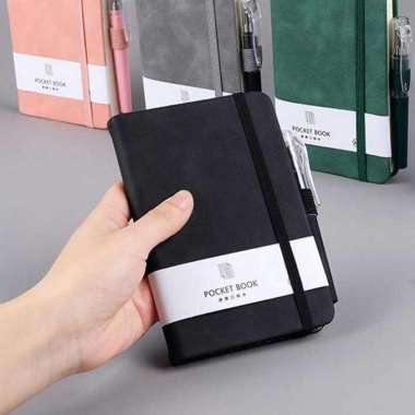Buku Catatan Harian Notebook with Pen Holder LXY0133 Catatan Aesthetic Tulis Kecil Tebal Lucu Sekola