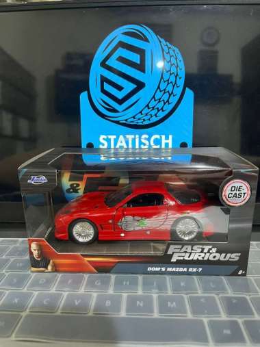 Jada Fast & Furious Dom Mazda RX7 FD3S Wide Body Skala 32