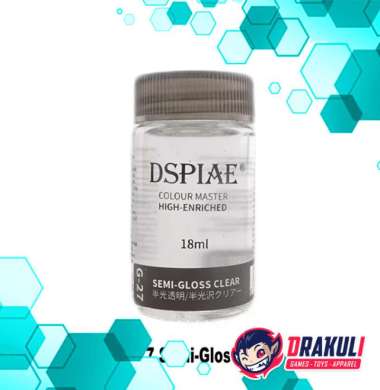 DSPIAE Model Kit Paint Colour Master High Enriched - Semi Gloss Clear G-27