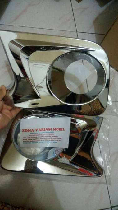 RING / COVER / GARNISH FOGLAMP FOG LAMP ALL NEW AVANZA XENIA CHROME