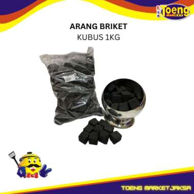 ARANG BRIKET KUBUS 1KG YN