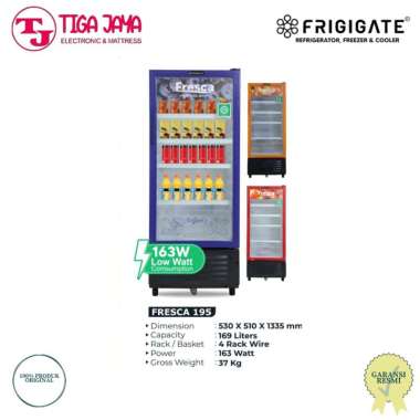 FRIGIGATE FRESCA 195 SHOWCASE COOLER 169 4 RACK WIRE FRIGIGATE FRESCA 195