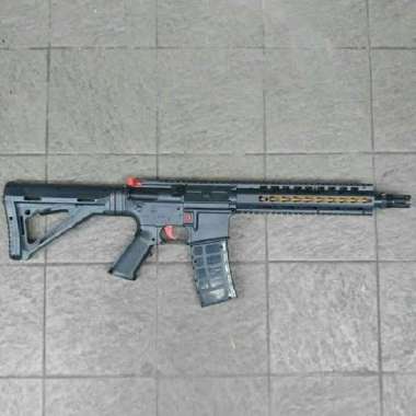 Mainan Biji Plastik Predator Ar15 Set Bahan Plastik SNI Popor CTR