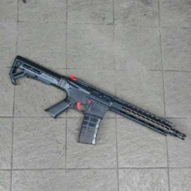 Mainan Biji Plastik Predator Ar15 Set Bahan Plastik SNI Popor Viper