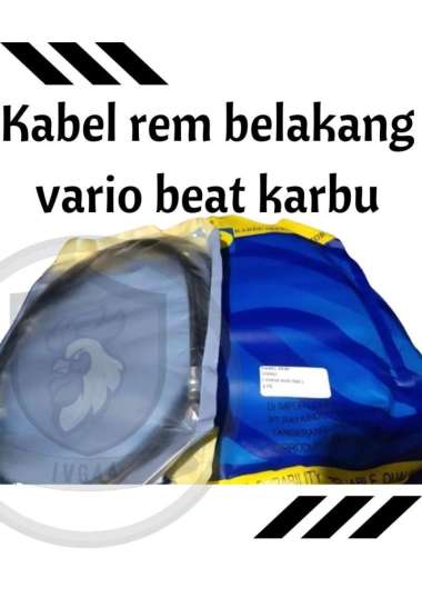 Kabel rem belakang vario karbu beat karbu tali rem belakang beat karbu
