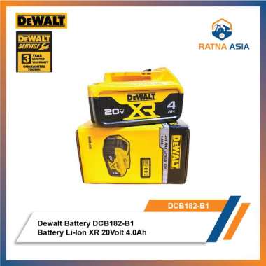 Dewalt DCB182 battery for cordless dewalt 20V 4.0AH baterai DCB 182