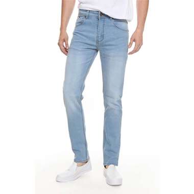 2nd RED Jeans Celana Panjang Denim Pria Legend Slim Fit Melar Biru Muda 133266 31