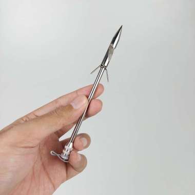 anak panah Ketapel Ikan Stainless Steel Slingshot Dart 1 PCS 14 cm - No Color