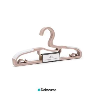 Dekoruma TOSU Gantungan Baju Anak / Kids Clothes Hanger 5 set Pink