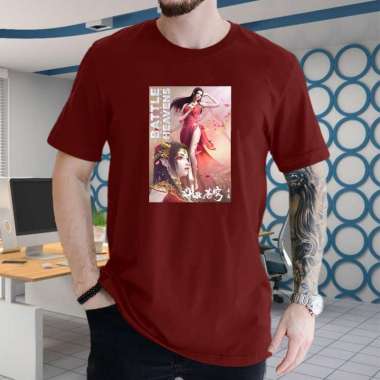 Kaos Distro Anime Donghua Battle through to heaven BTTH - Baju Atasan Laki-laki - Pakaian Pria BTTH 