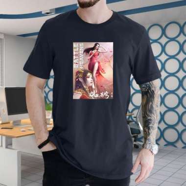 Kaos Distro Anime Donghua Battle through to heaven BTTH - Baju Atasan Laki-laki - Pakaian Pria BTTH 
