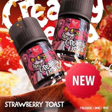 IVM Creamynesia Strawberry Toast 60ML by IVM / Liquid Creamy Nesia FB 9MG 60ML