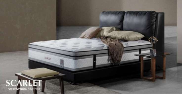 Matras Tempat Tidur Helux Prive Orthopedic Latex On Top Scarlet Pocket Matras 200 x 200