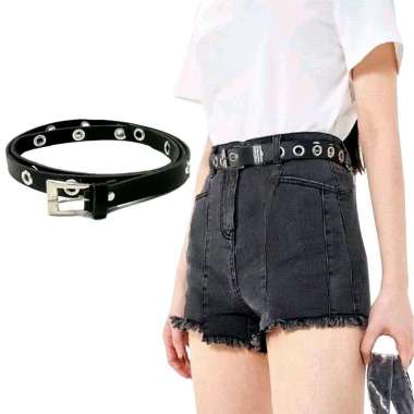 Jack Studded Punk Belt Ikat Pinggang Stud Hip Hop Gesper Ban Pinggang Fashion