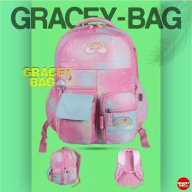 Tas Ransel Kulkas - Tas Ransel Anak Sekolah - Tas Alto - Biru PINK
