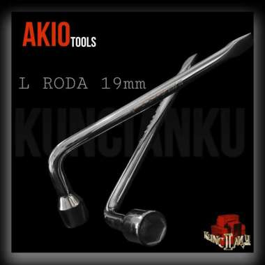 kunci roda mobil L19mm kunci ban congkelan ban mobil kunci ban motor 19mm