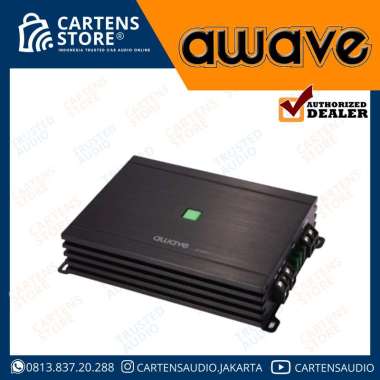 Power Amplifier Monoblok Awave A1000.1 by Cartens-Store Hitam Silver