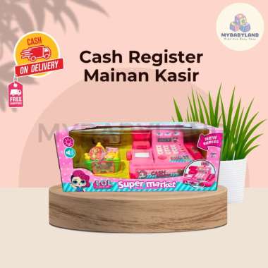 LOL SUPRISE Mainan Kasir Anak | LOL SUPRISE Cashier Register Set | Mainan Kasir-Kasiran Mini Market