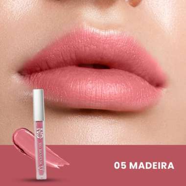 (MURAH) Madame Gie Always On Lip Cream - MakeUp Lip Cream Lipstik 05 Madeira