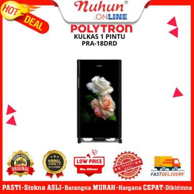 Kulkas 1 Pintu Polytron PRA-18 DRD