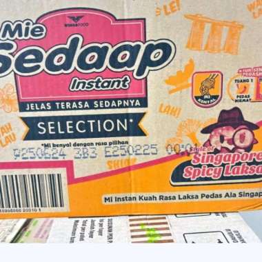 Mie sedaap instan spicy laksa 1dus