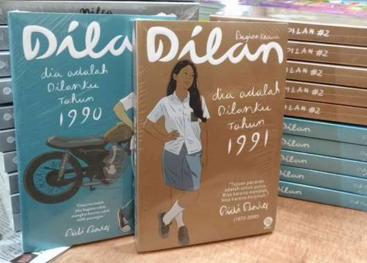 Paket 2 Novel Dilan 1990 1991 Original