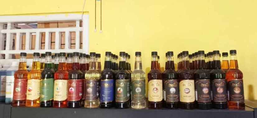 Syrup Denali Semua Rasa All Variant Sirup Kopi Perasa Minuman 750ml Rum