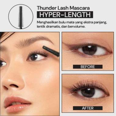 ROSE ALL DAY All New Thunder Lash Mascara Original - Maskara Hyper-Length