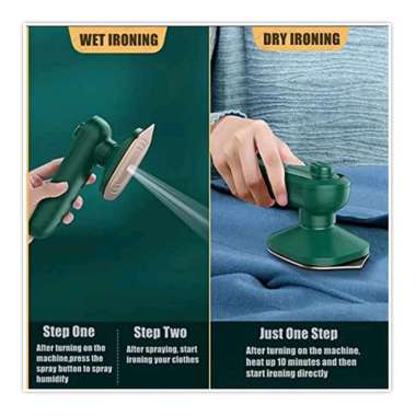 Setrika Uap Mini Portable Steam Iron