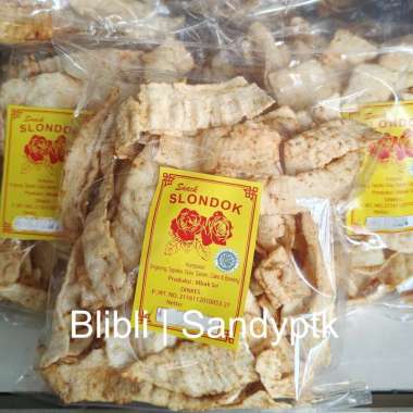 Kerupuk Krupuk Slondok Ubi Opak Singkong Mbak Sri Pedas Manis khas Pontianak Kalimantan Barat