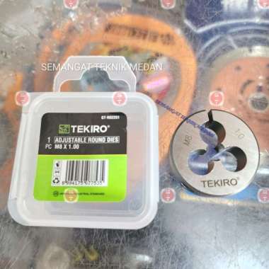 MATA SENAI SNAI SNAY DRAT DIES TEKIRO M8 M 8 X 1,00 1.00 1 , 00