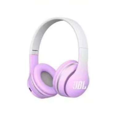 Headphone Bluetooth Wireless Bluetooth Super Bass Purple