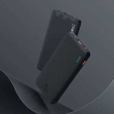 BASEUS AIRPOW 20W FAST CHARGE POWER BANK FOR IPHONE 15 14 13 PRO MAX Black 10000mAh