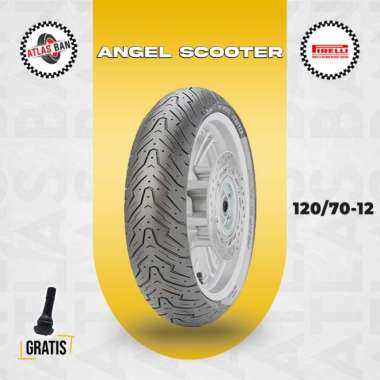 Ban Tubles Motor VESPA MATIC PIRELLI ANGEL SCOOTER 120/70 Ring 12