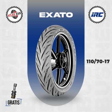 Ban Tubles Motor Sport IRC EXATO NR88 110/70 Ring 17