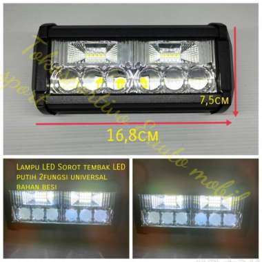 Lampu sorot LED lampu tembak LED putih kotak universal mobil LED proje Terbaik