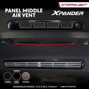 Otoproject Panel middle air vent ac row 2 New Xpander 2021-2022 WOODEN