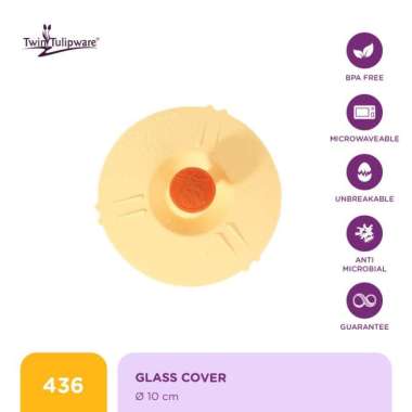 Tutup Gelas Silikon Twin Tulipware Glass Cover Queen