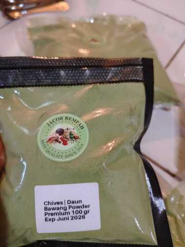 Bubuk Bawang Merah | Bubuk Daun Bawang [ Red Onion Powder | Chives Powder ] Import Premium 100 gr Ch