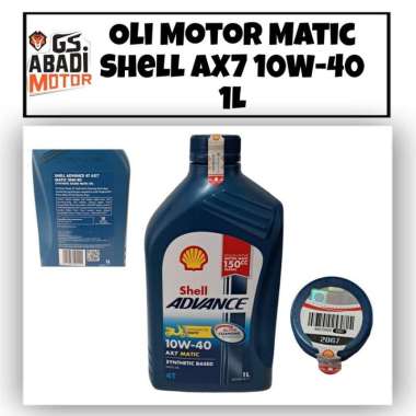 Oli Motor Matic Shell AX7 10W-40 1L