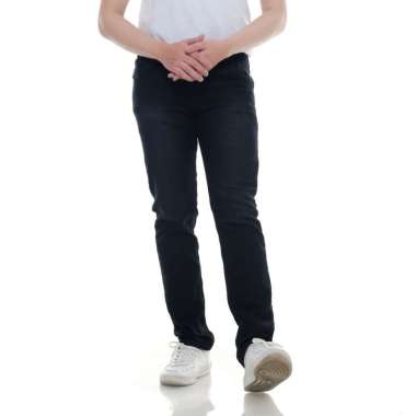 ZWECKOUT LABEL Jeans Denim Slim Fit - Celana Jeans Pria Blue Washed 28 BLACKJAZZ