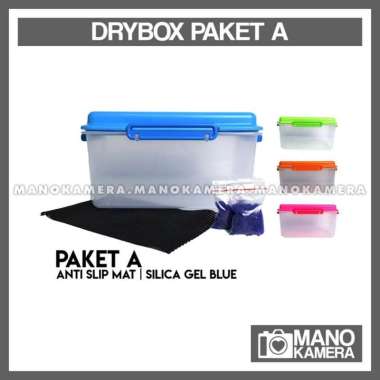 Drybox Dry Box Murah DSLR & Mirroless Kedap Udara Bonus Hygrometer PAKET A