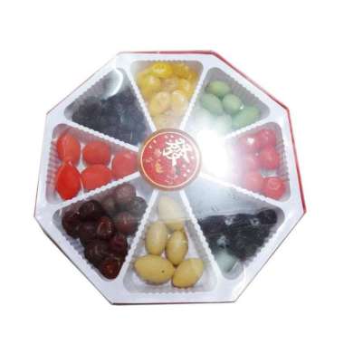 Cemilan / Makanan Manis / Manisan Buah Imlek Kotak Ikan Koi / Pak Chen