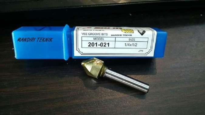 Mata Router / Profil V 12 mm untuk tekuk ACP 201-021