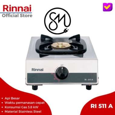 Kompor gas Rinnai RI-511A Api lilin