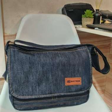 Tas Selempang Pria Wanita Jeans kekinian