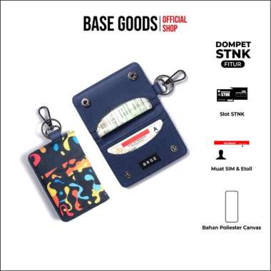 VICE GOODS - Dompet Tempat STNK SIM e-Tool Gantungan Kunci Mobil Motor Motif BDSS 88